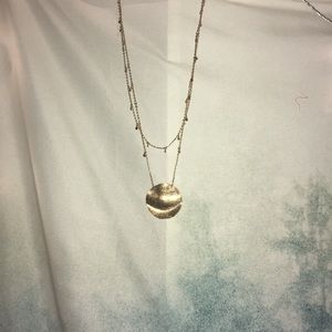 Francesca’s boutique gold layered necklace